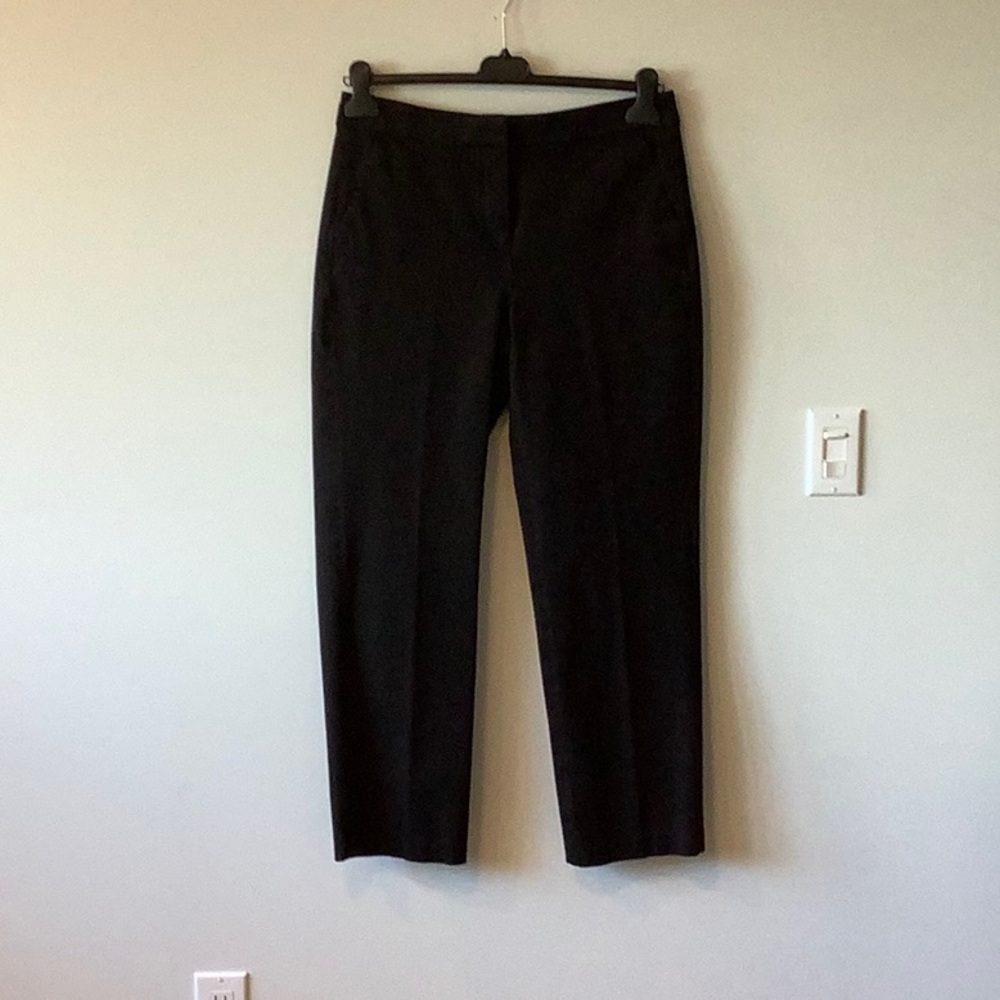 J. Crew Kate Black Pants, size 12/T - FTSS